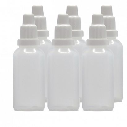 Bottle 30 ml With Dropper Set 6 Pcs
